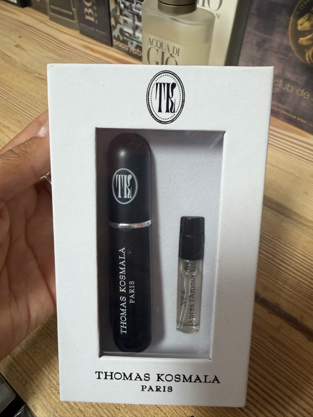 Thomas Kosmala Paris Travel Perfume Set - Black